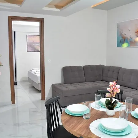 Luxury Sea - 2 Bedrooms - Big Balcony Skala Korinou